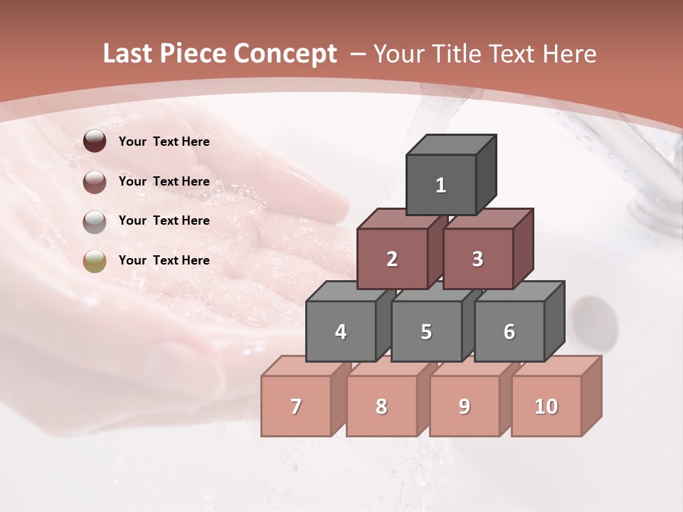 Cleanliness Cream Health PowerPoint Template