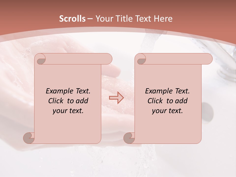 Cleanliness Cream Health PowerPoint Template
