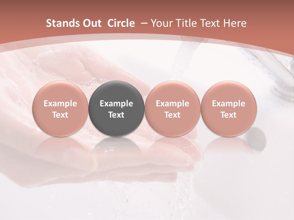 Cleanliness Cream Health PowerPoint Template