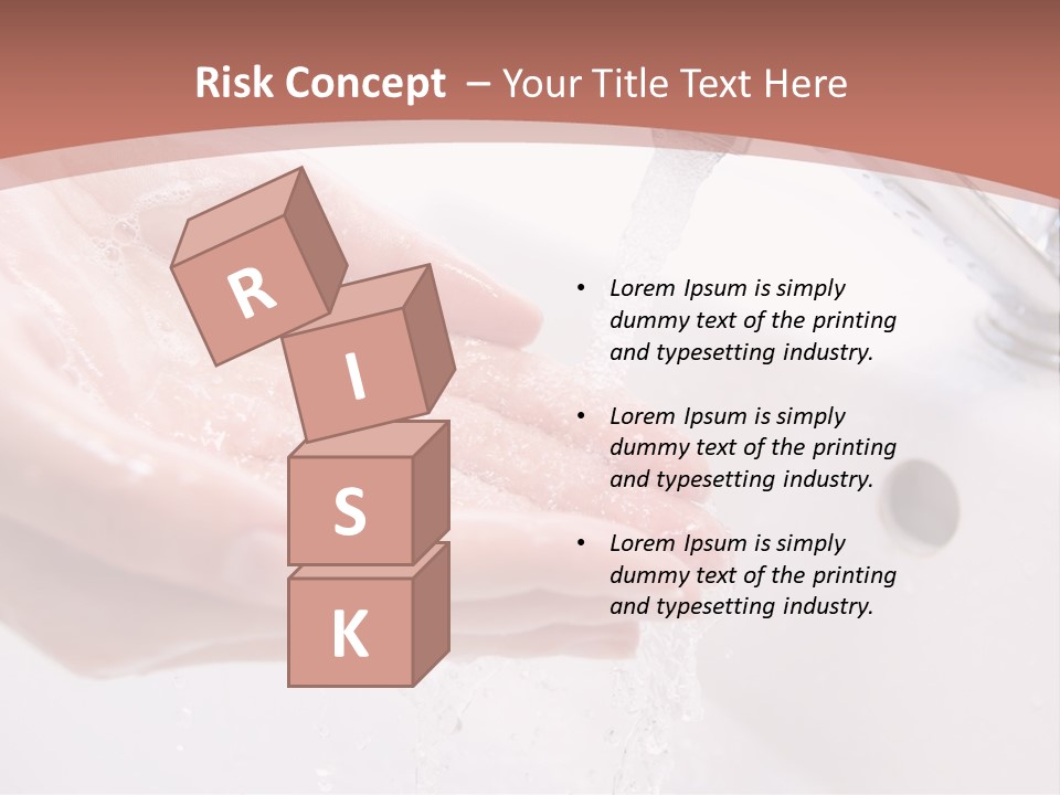 Cleanliness Cream Health PowerPoint Template