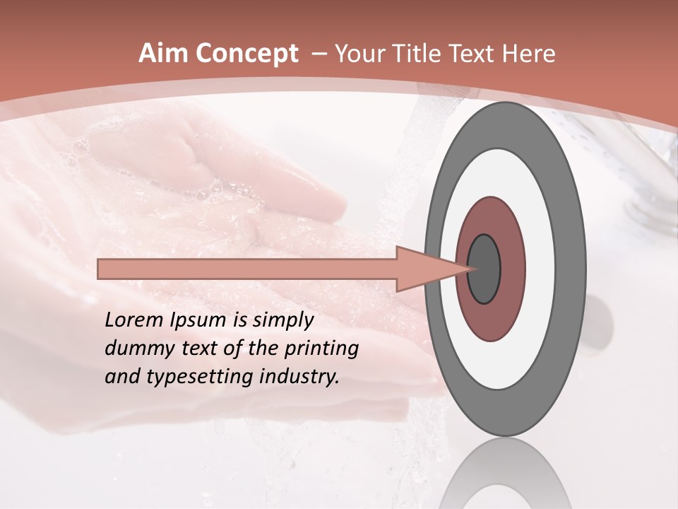 Cleanliness Cream Health PowerPoint Template