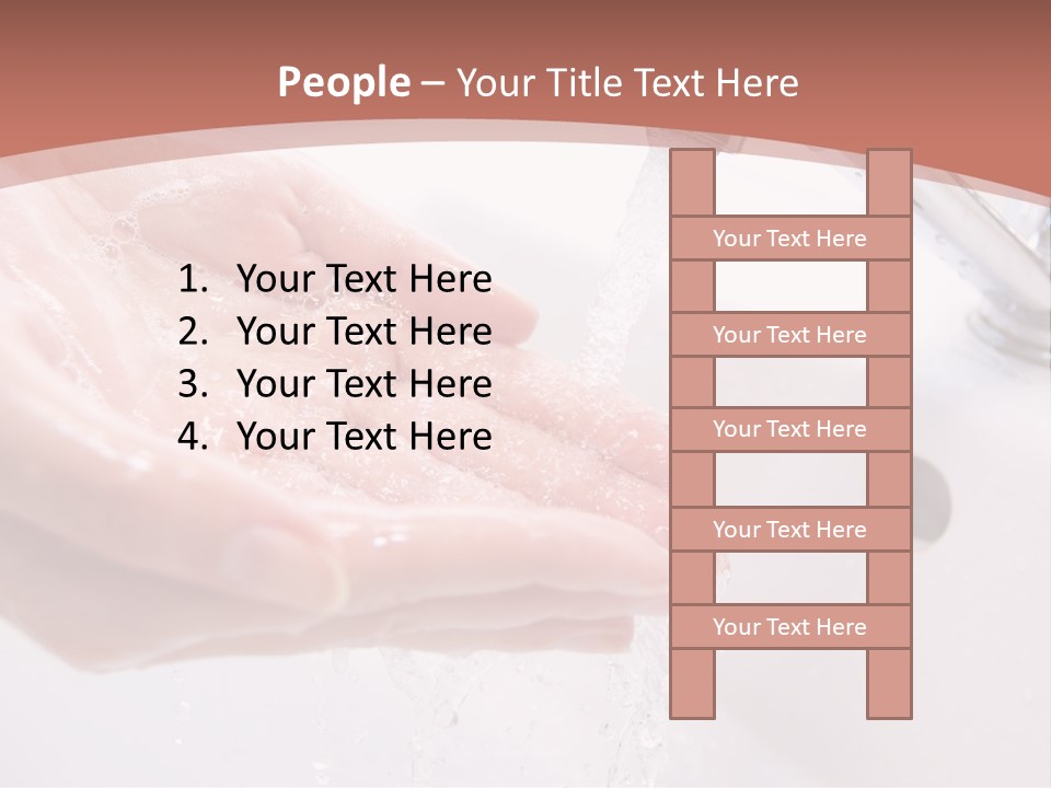Cleanliness Cream Health PowerPoint Template