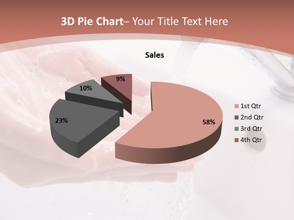 Cleanliness Cream Health PowerPoint Template