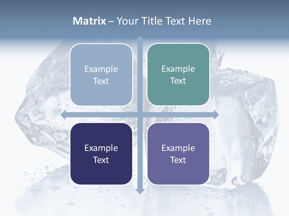 Melt Bar Cold PowerPoint Template