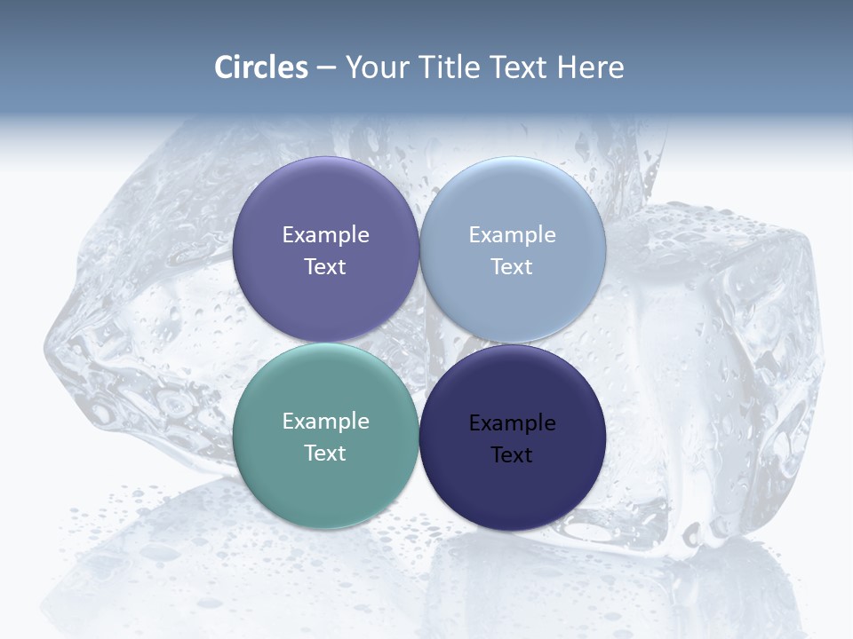 Melt Bar Cold PowerPoint Template