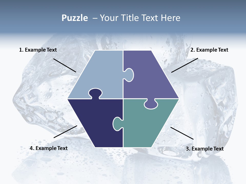 Melt Bar Cold PowerPoint Template