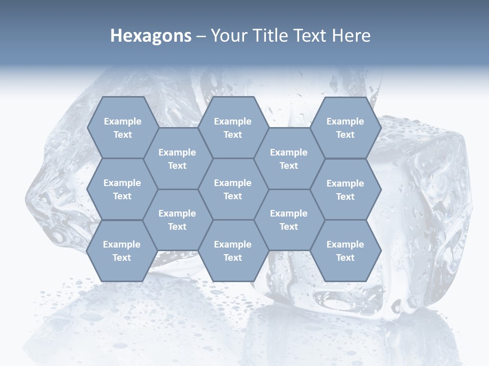 Melt Bar Cold PowerPoint Template