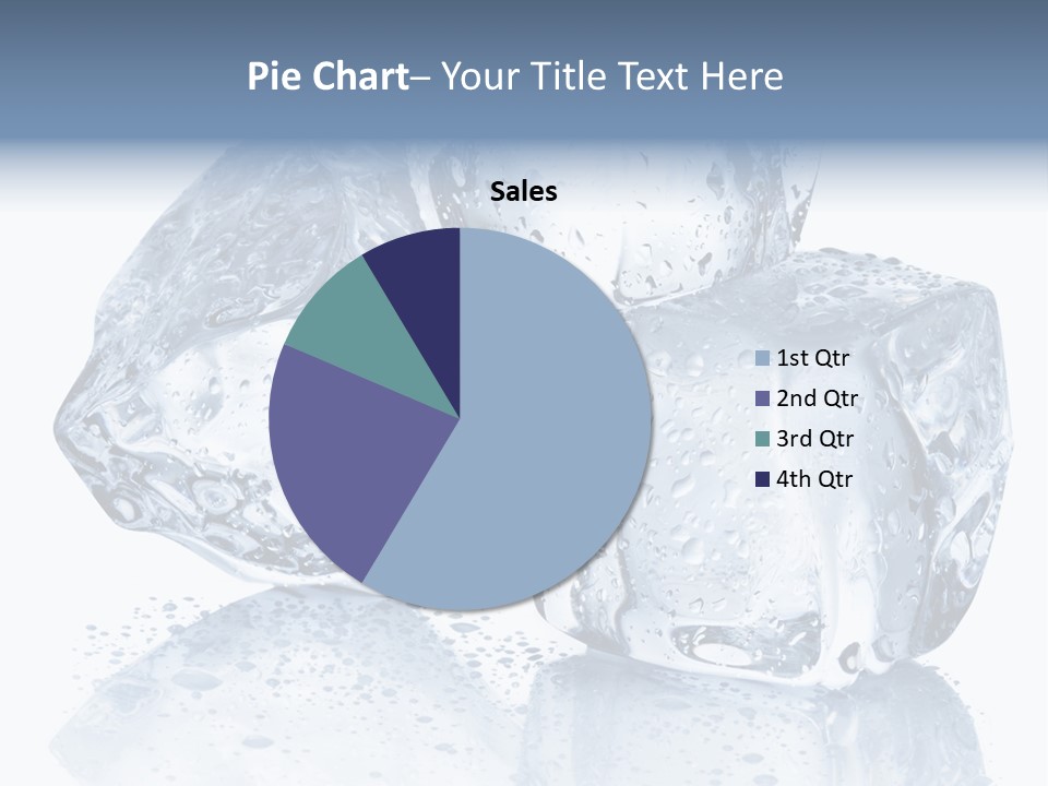 Melt Bar Cold PowerPoint Template