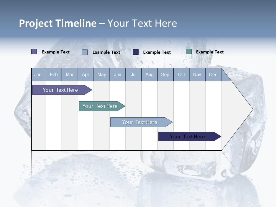 Melt Bar Cold PowerPoint Template