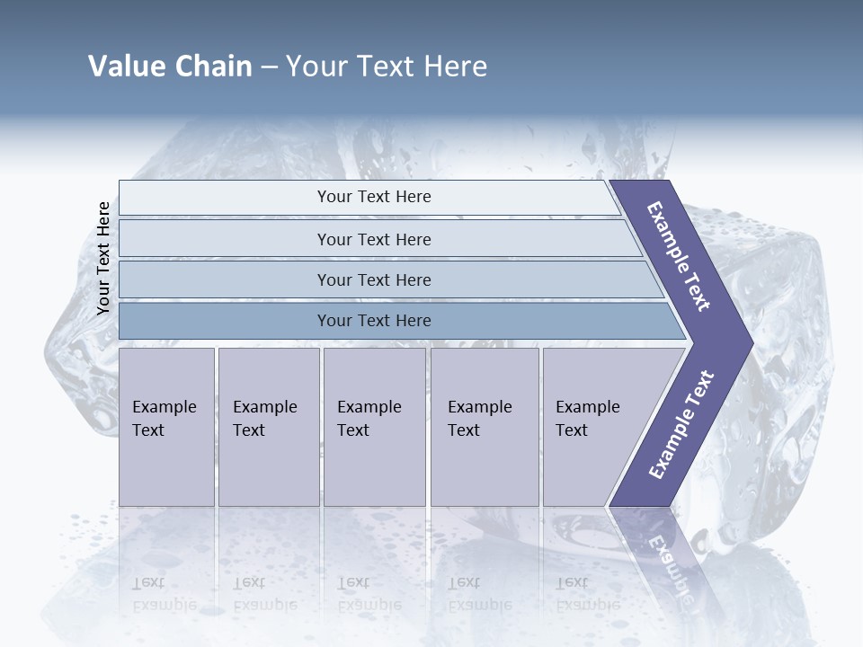 Melt Bar Cold PowerPoint Template