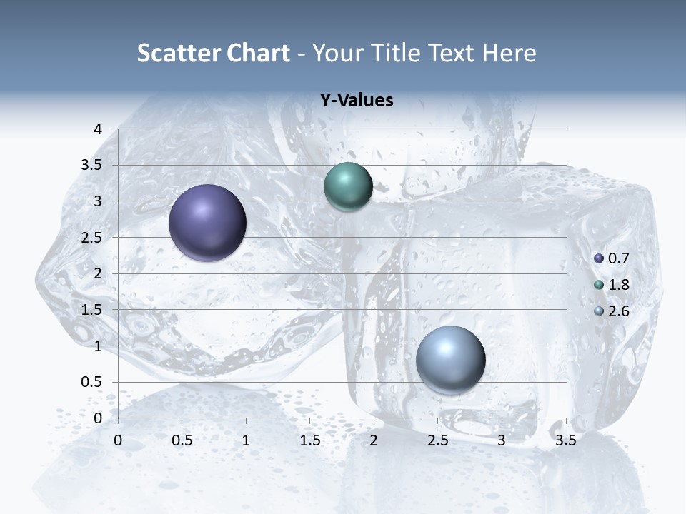 Melt Bar Cold PowerPoint Template