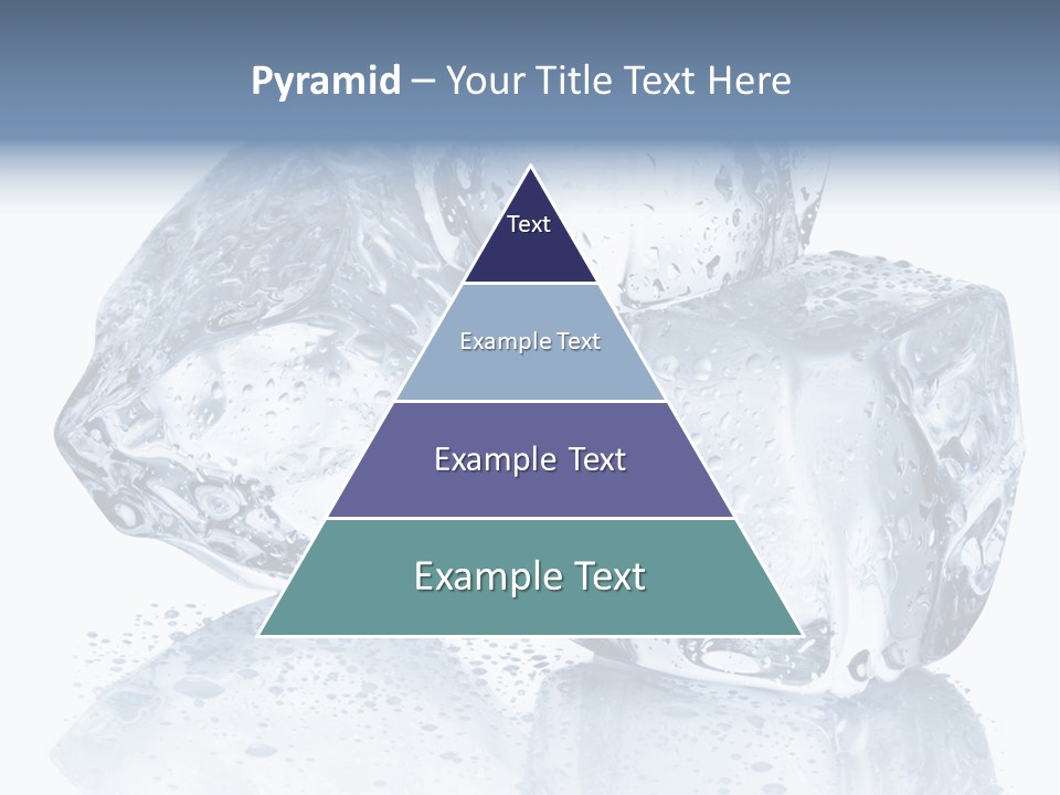 Melt Bar Cold PowerPoint Template
