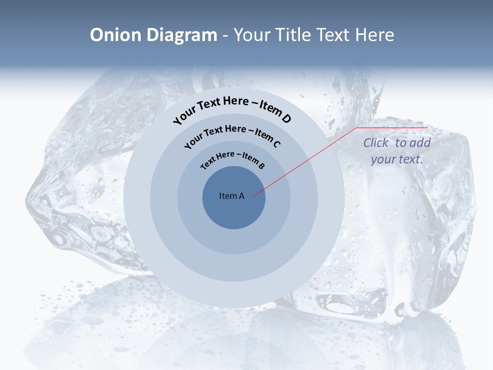 Melt Bar Cold PowerPoint Template