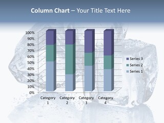 Melt Bar Cold PowerPoint Template