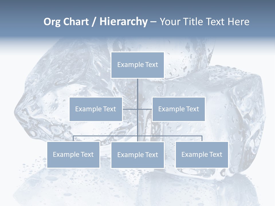 Melt Bar Cold PowerPoint Template