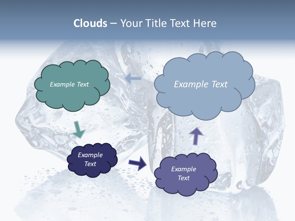Melt Bar Cold PowerPoint Template