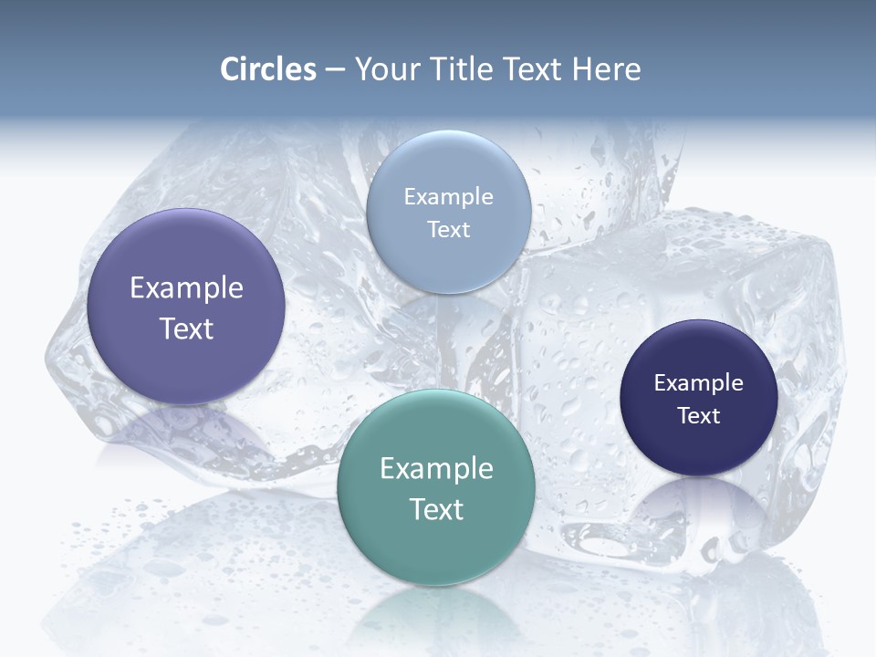 Melt Bar Cold PowerPoint Template