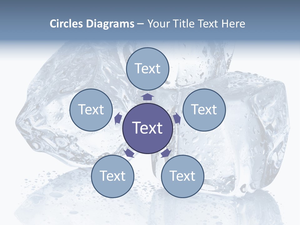 Melt Bar Cold PowerPoint Template