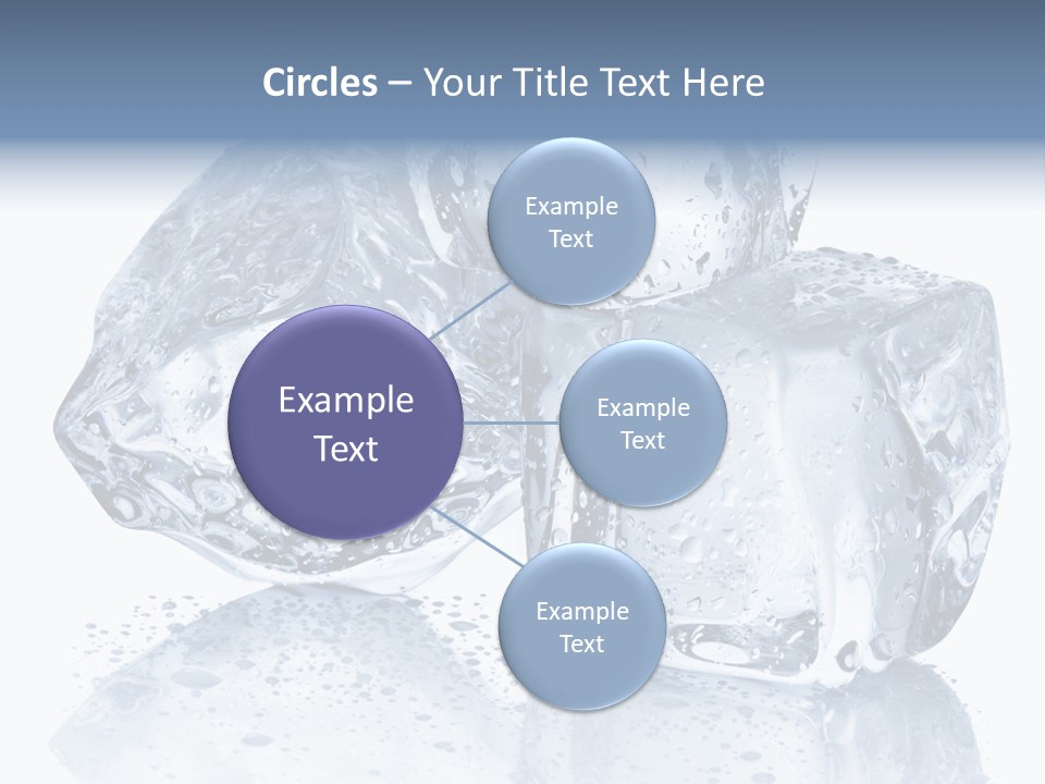 Melt Bar Cold PowerPoint Template