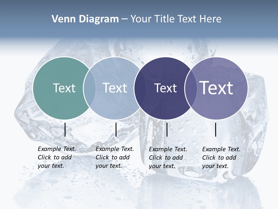 Melt Bar Cold PowerPoint Template
