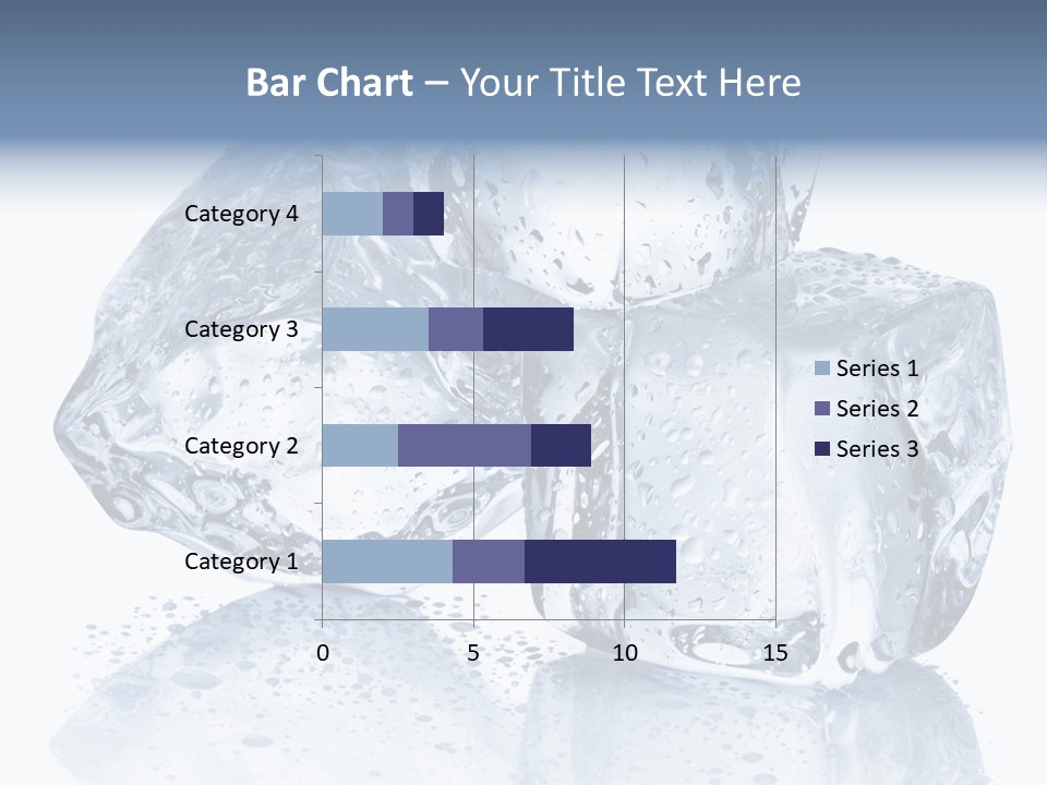 Melt Bar Cold PowerPoint Template