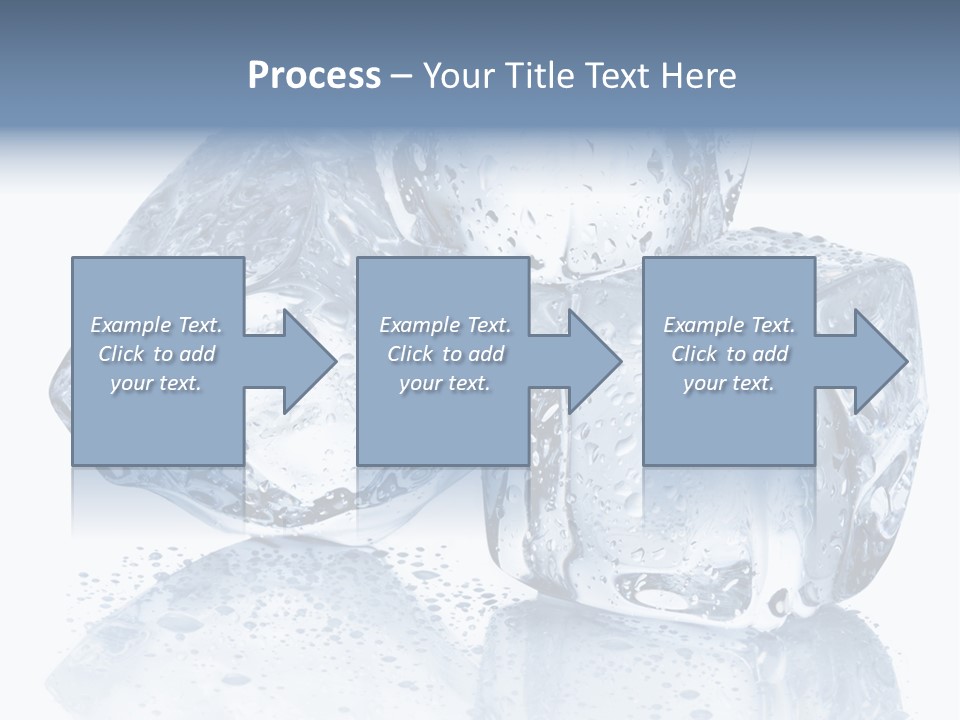 Melt Bar Cold PowerPoint Template