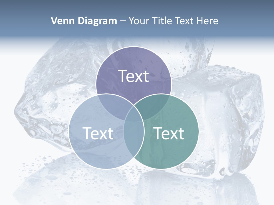 Melt Bar Cold PowerPoint Template
