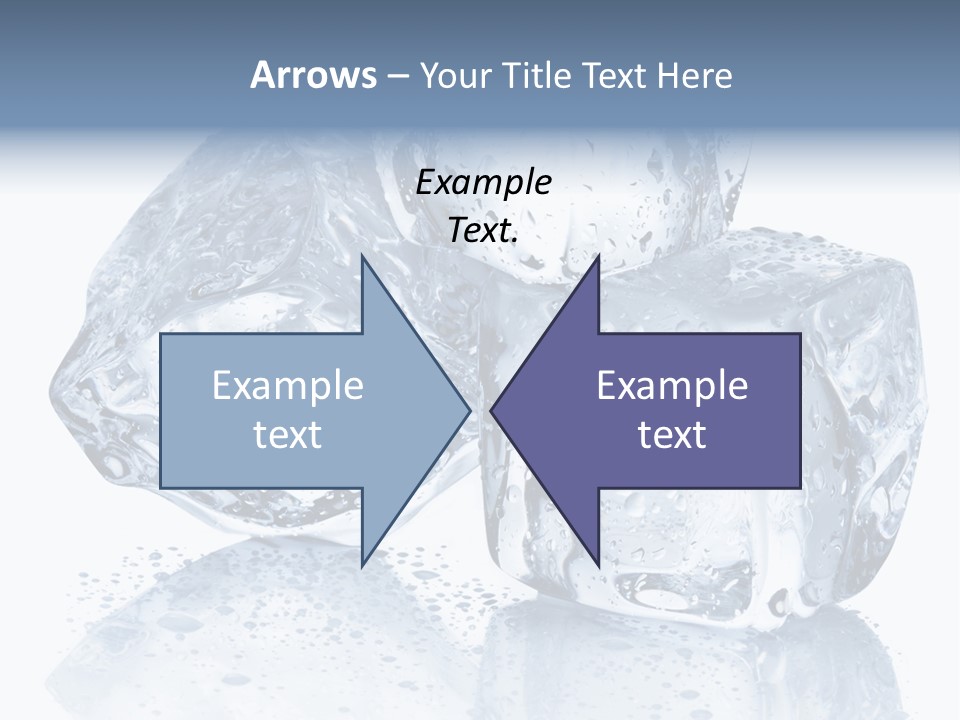 Melt Bar Cold PowerPoint Template