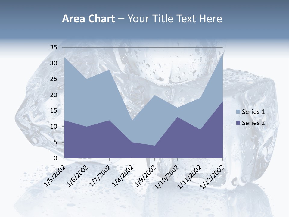 Melt Bar Cold PowerPoint Template