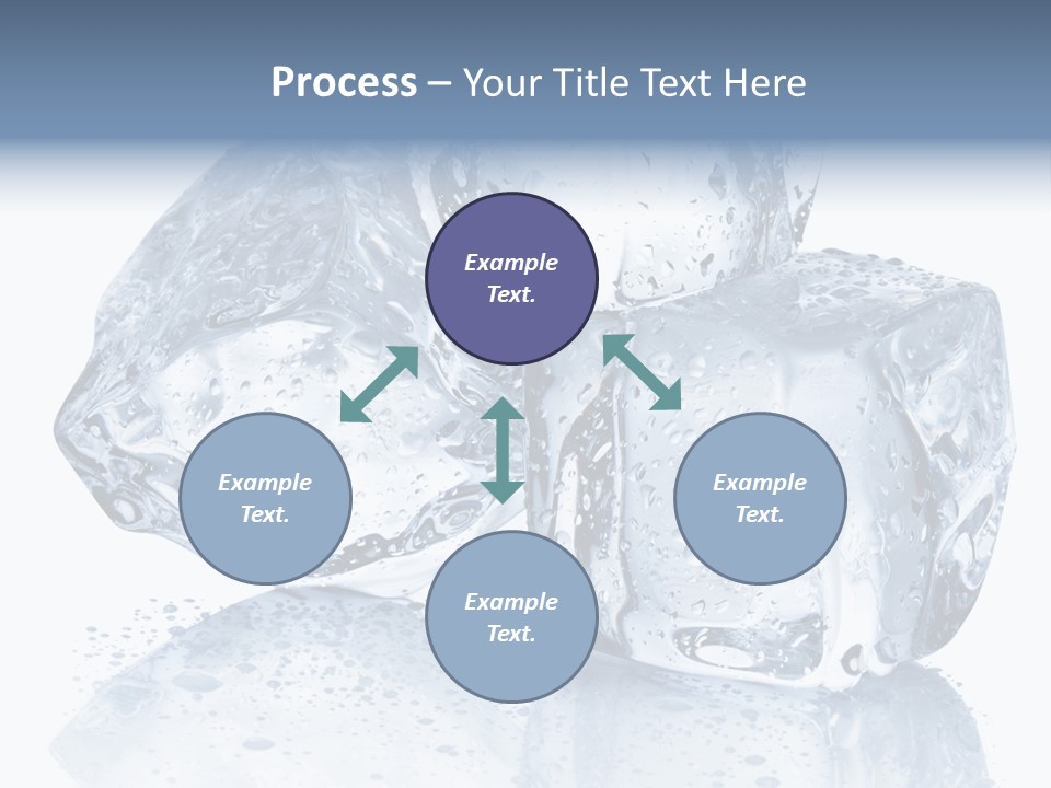 Melt Bar Cold PowerPoint Template