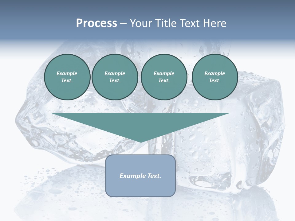 Melt Bar Cold PowerPoint Template