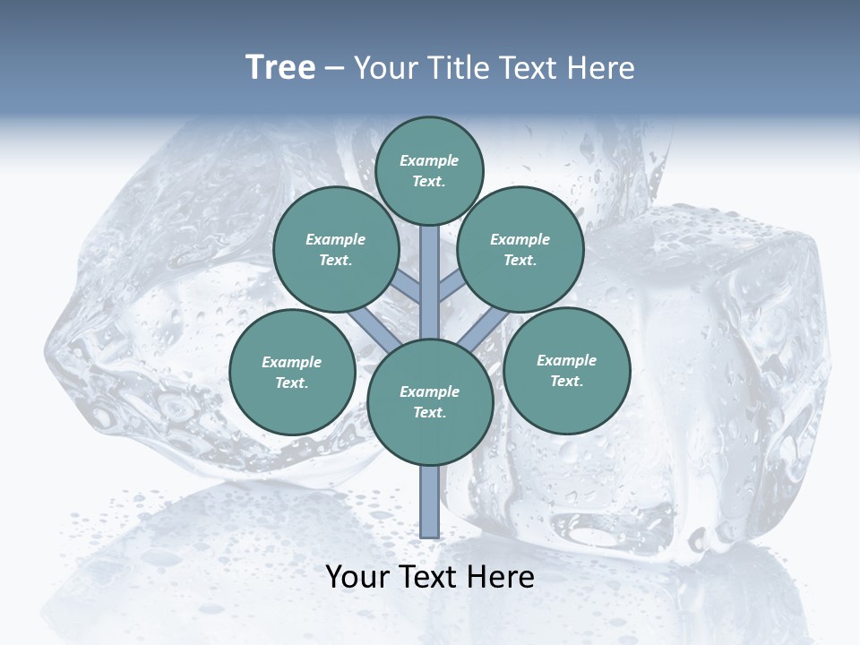Melt Bar Cold PowerPoint Template