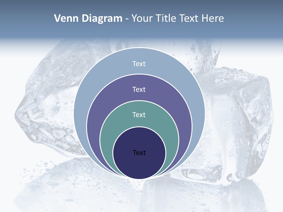Melt Bar Cold PowerPoint Template