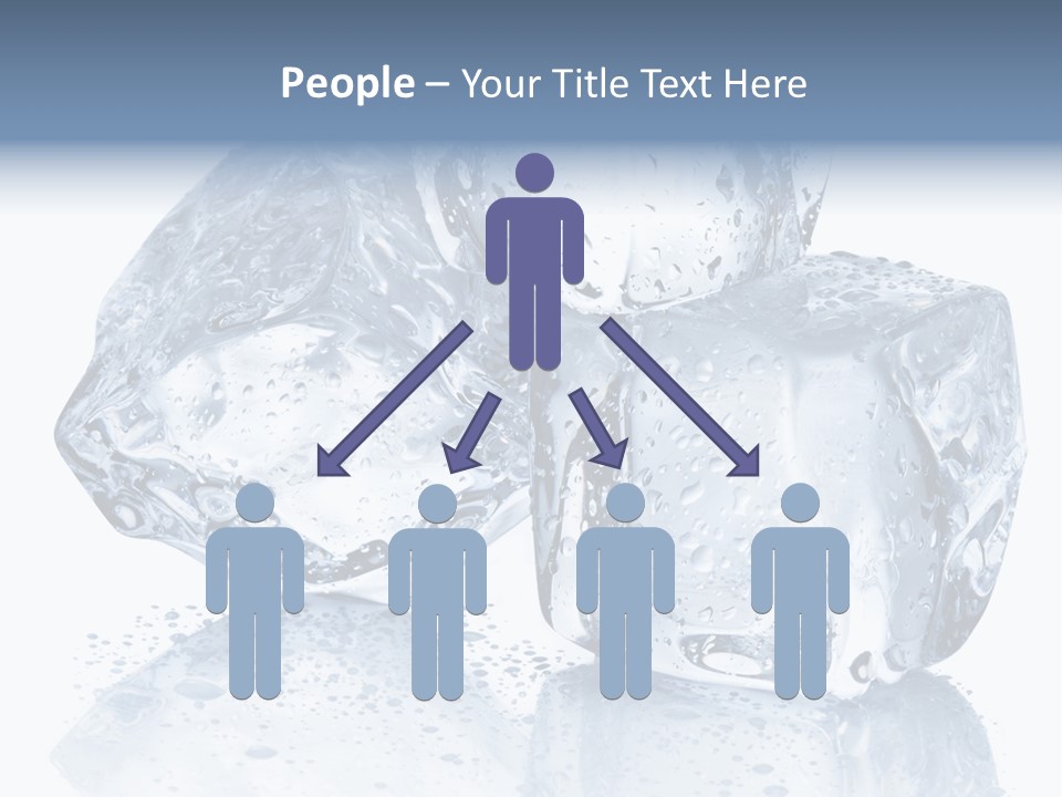 Melt Bar Cold PowerPoint Template