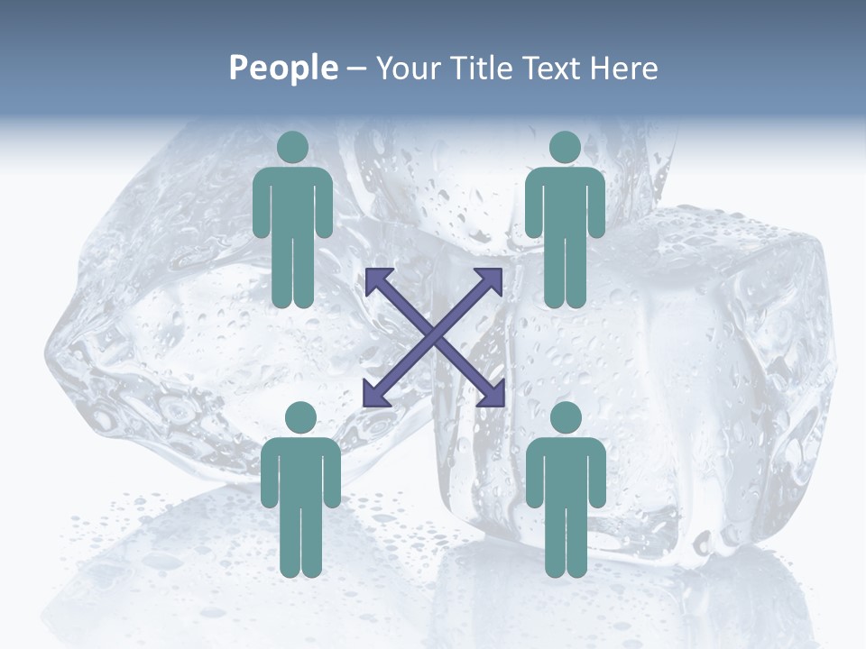 Melt Bar Cold PowerPoint Template