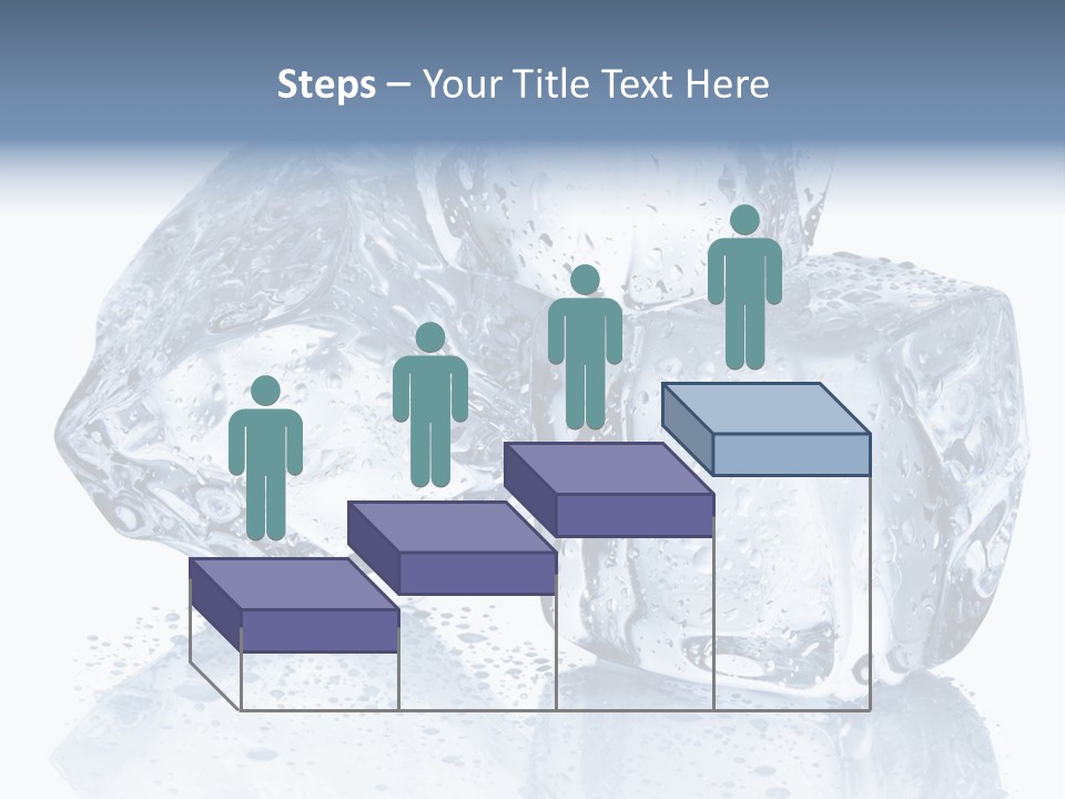 Melt Bar Cold PowerPoint Template