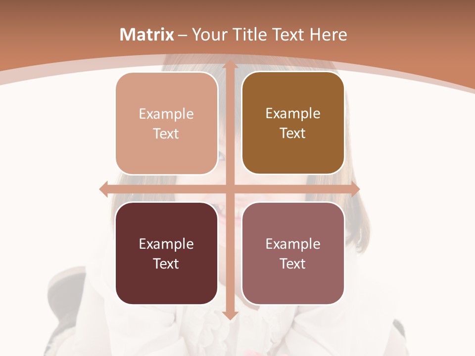 Smile Portrait Expressive Face PowerPoint Template