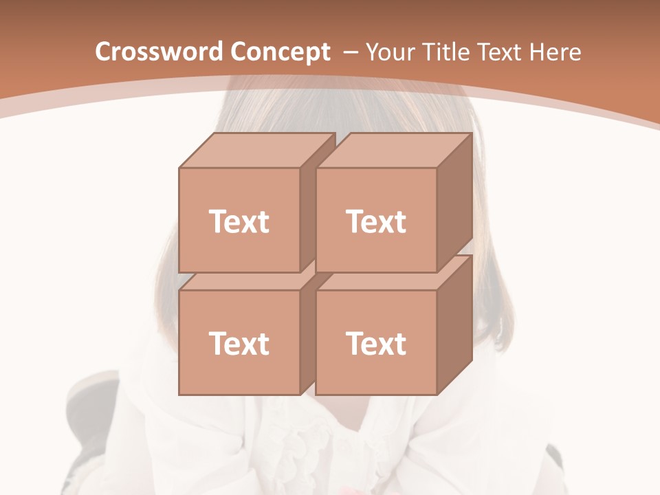 Smile Portrait Expressive Face PowerPoint Template