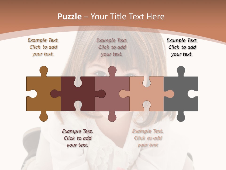 Smile Portrait Expressive Face PowerPoint Template