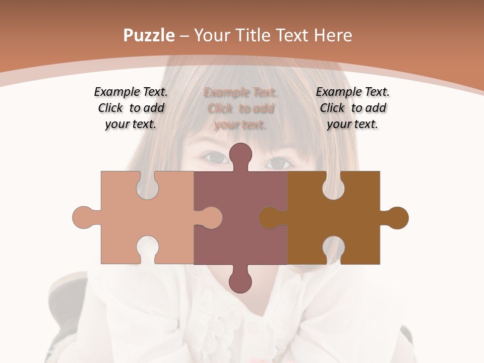 Smile Portrait Expressive Face PowerPoint Template