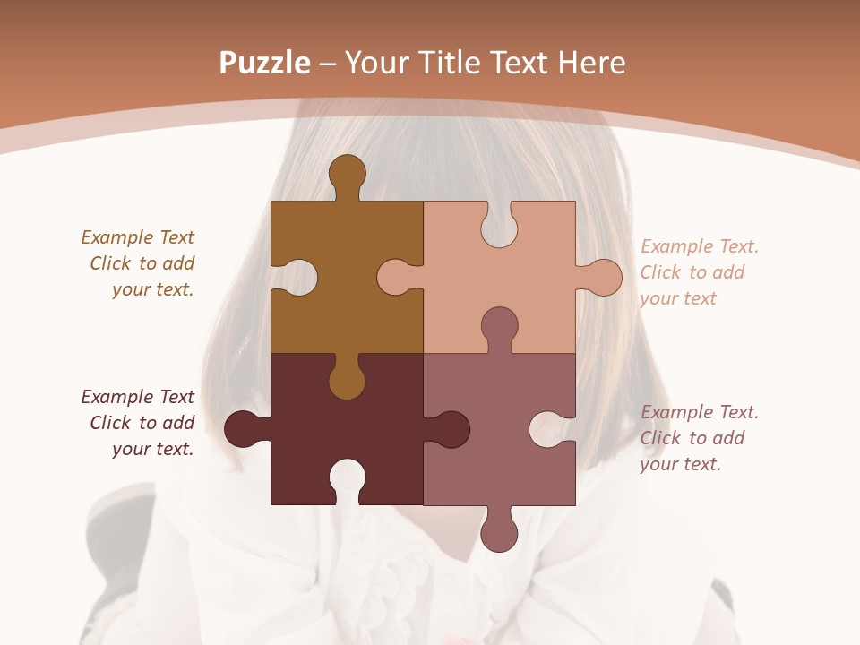 Smile Portrait Expressive Face PowerPoint Template