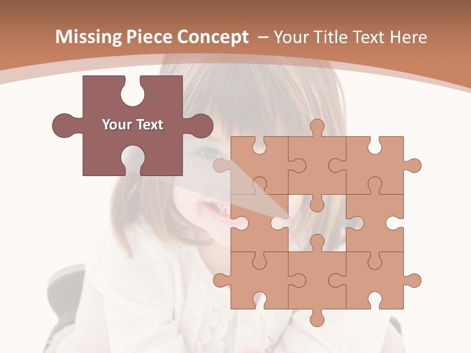 Smile Portrait Expressive Face PowerPoint Template