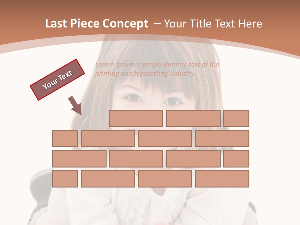 Smile Portrait Expressive Face PowerPoint Template