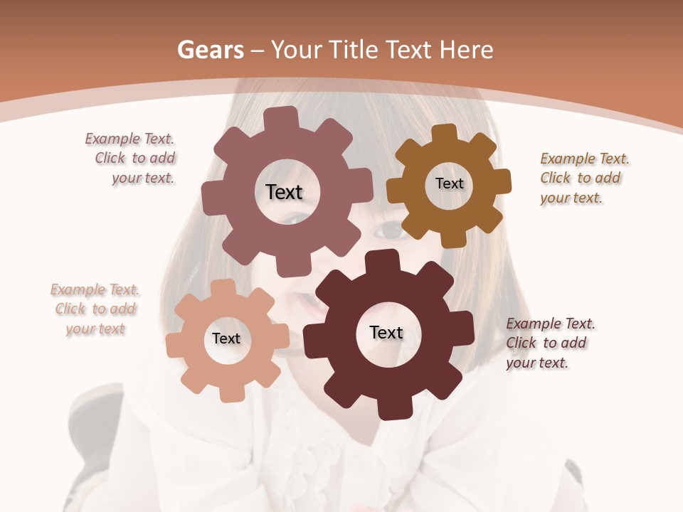 Smile Portrait Expressive Face PowerPoint Template