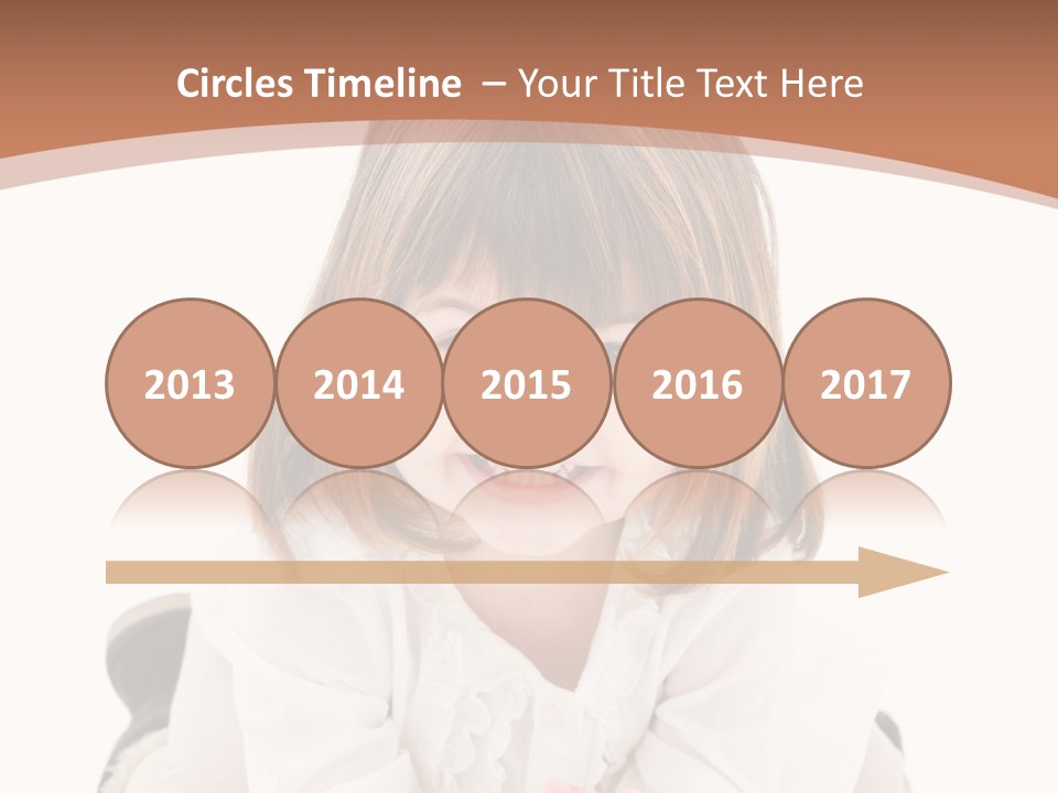 Smile Portrait Expressive Face PowerPoint Template