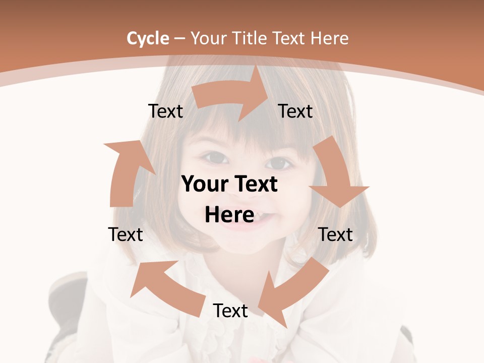 Smile Portrait Expressive Face PowerPoint Template