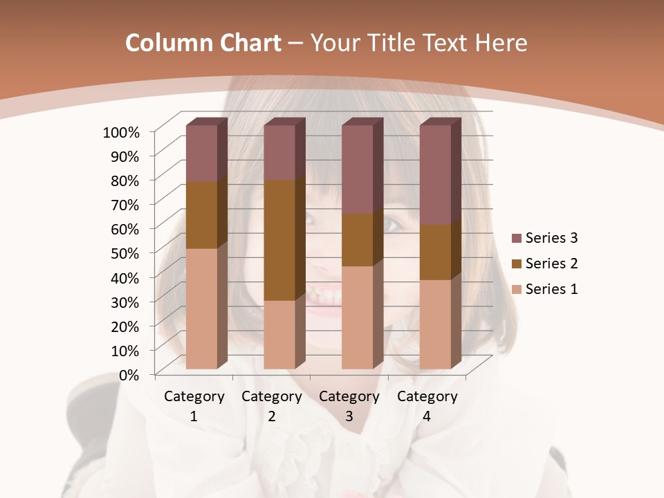 Smile Portrait Expressive Face PowerPoint Template