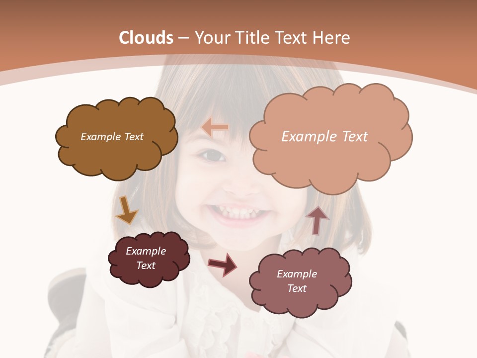 Smile Portrait Expressive Face PowerPoint Template