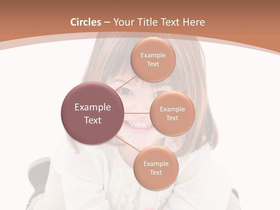 Smile Portrait Expressive Face PowerPoint Template