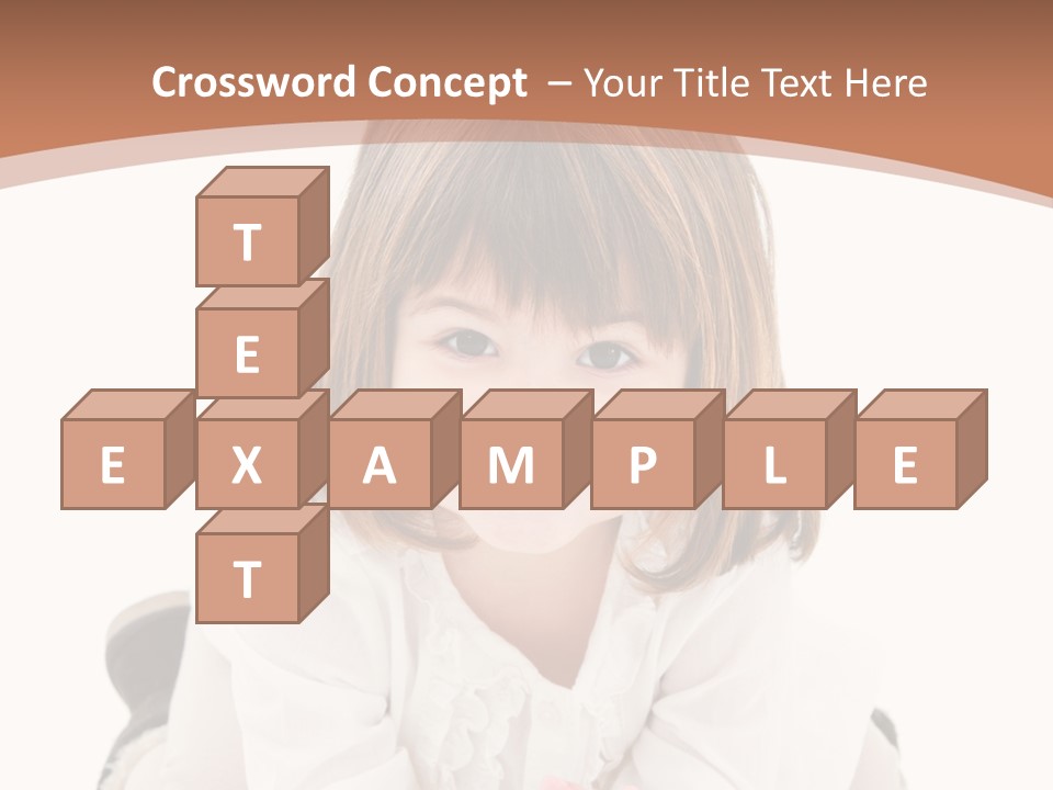 Smile Portrait Expressive Face PowerPoint Template